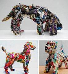 recycling-dog Recycled dog