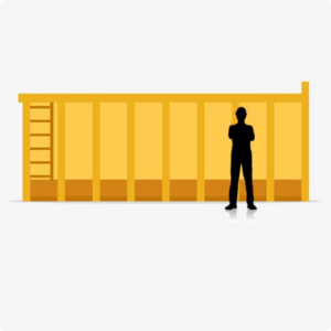 40 Yard Roll on Roll Off Skip