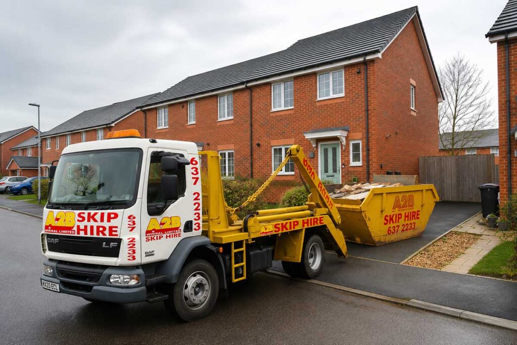 Skip hire ellesmere port west cheshire